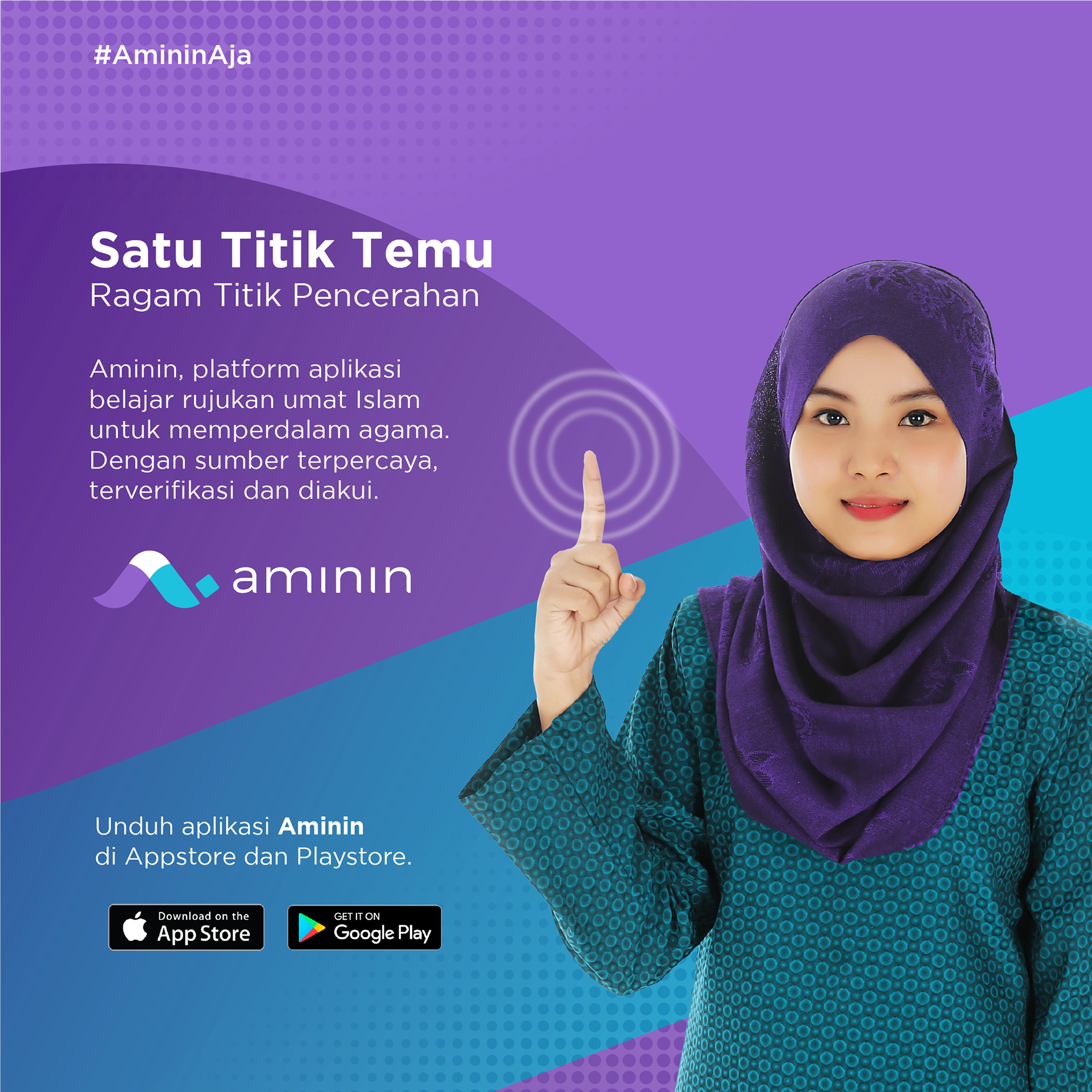 Aminin.id creative story visual