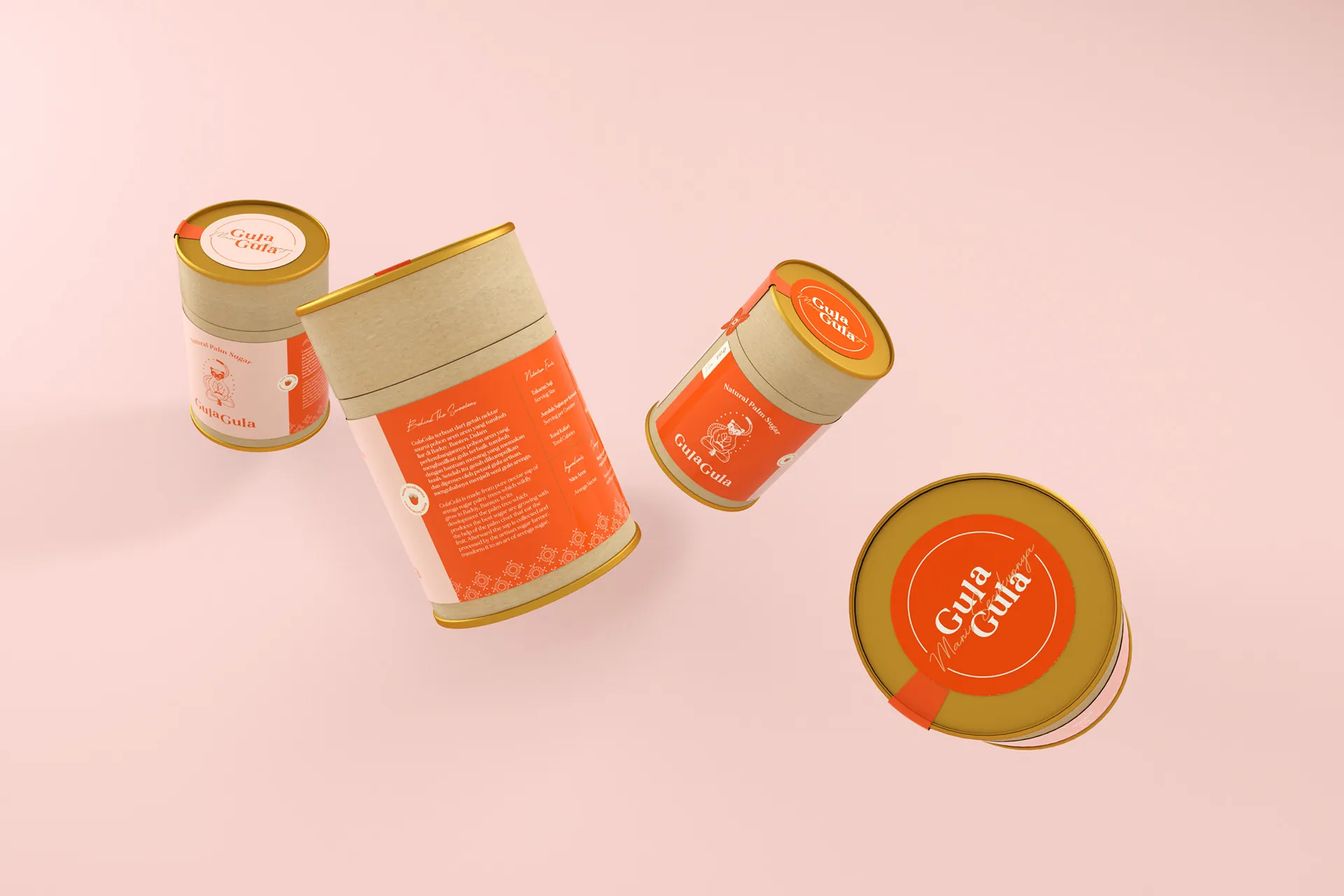 GulaGula brand color study
