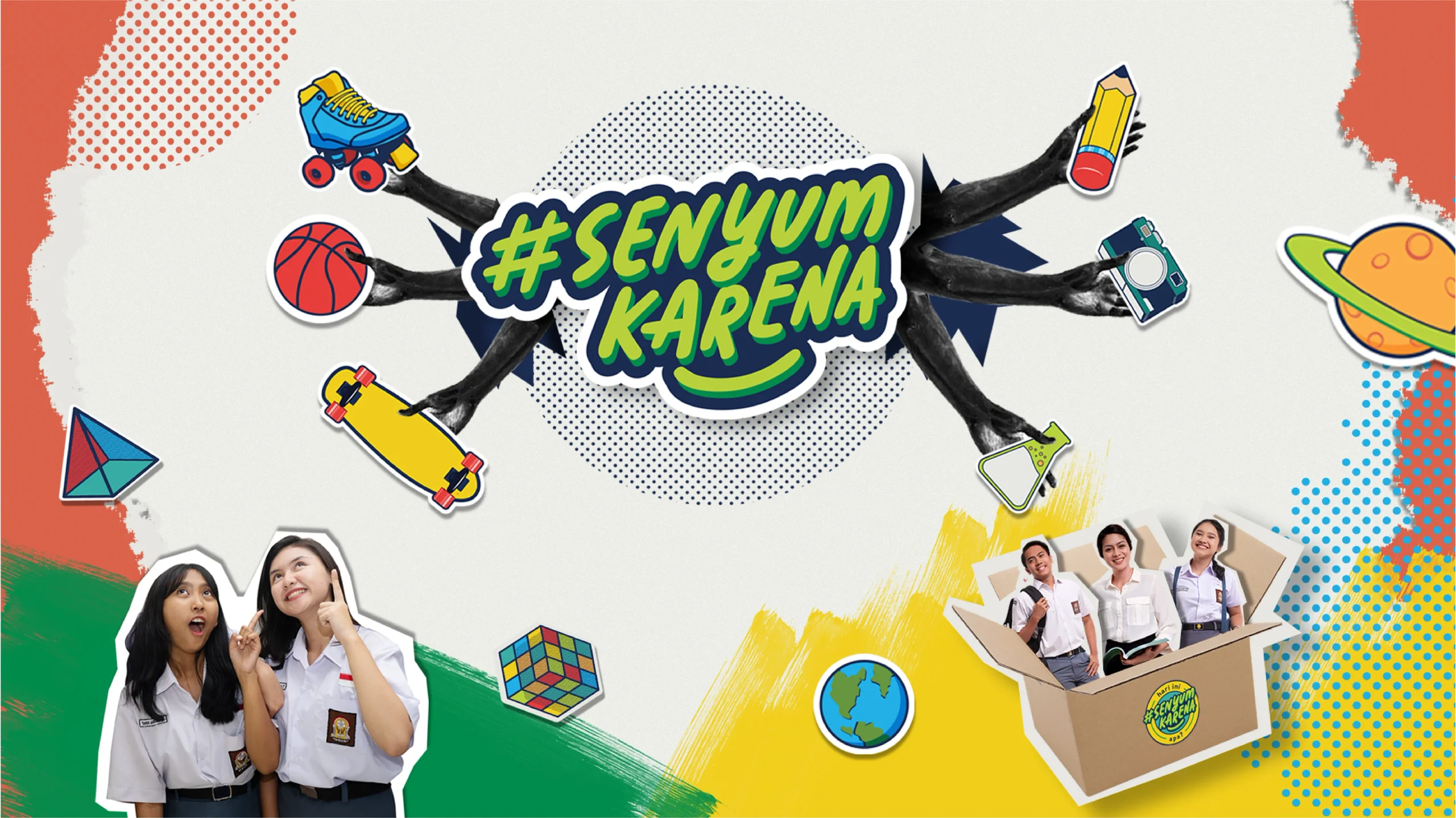#SenyumKarena activation visual system
