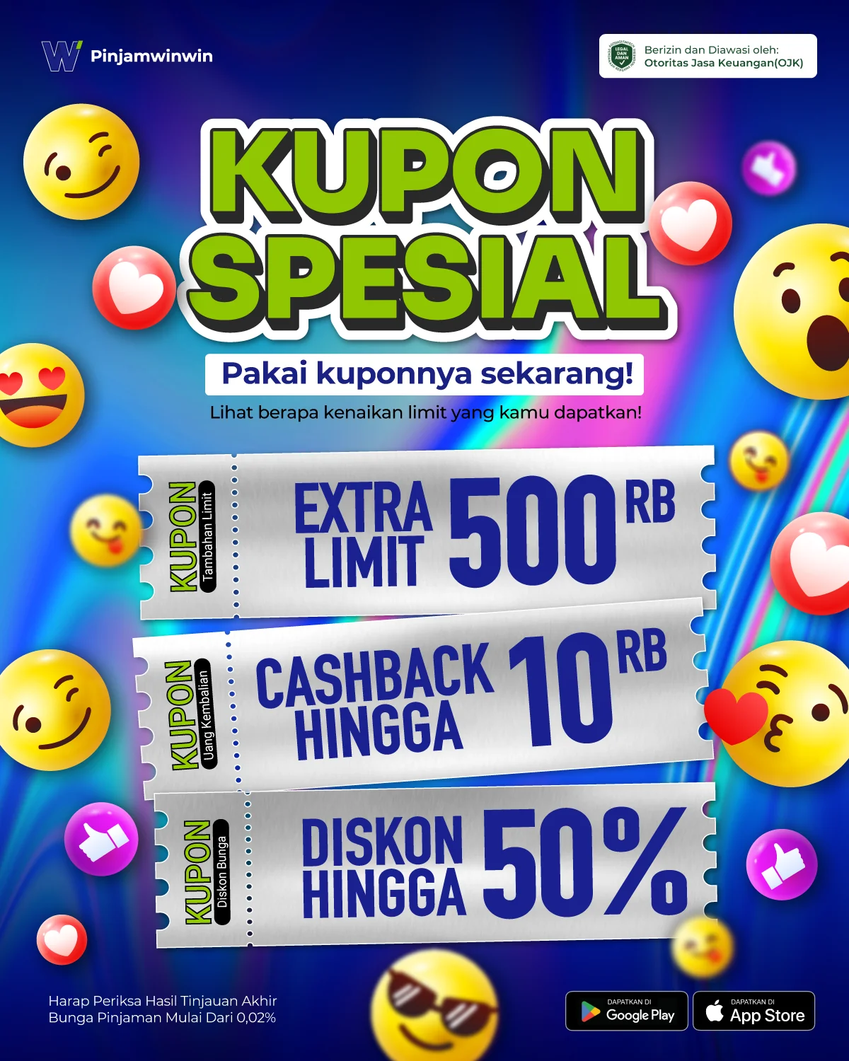 Pecairan Cepat, Bunga Pinjaman Rendah — Cat Meme Ad Campaign