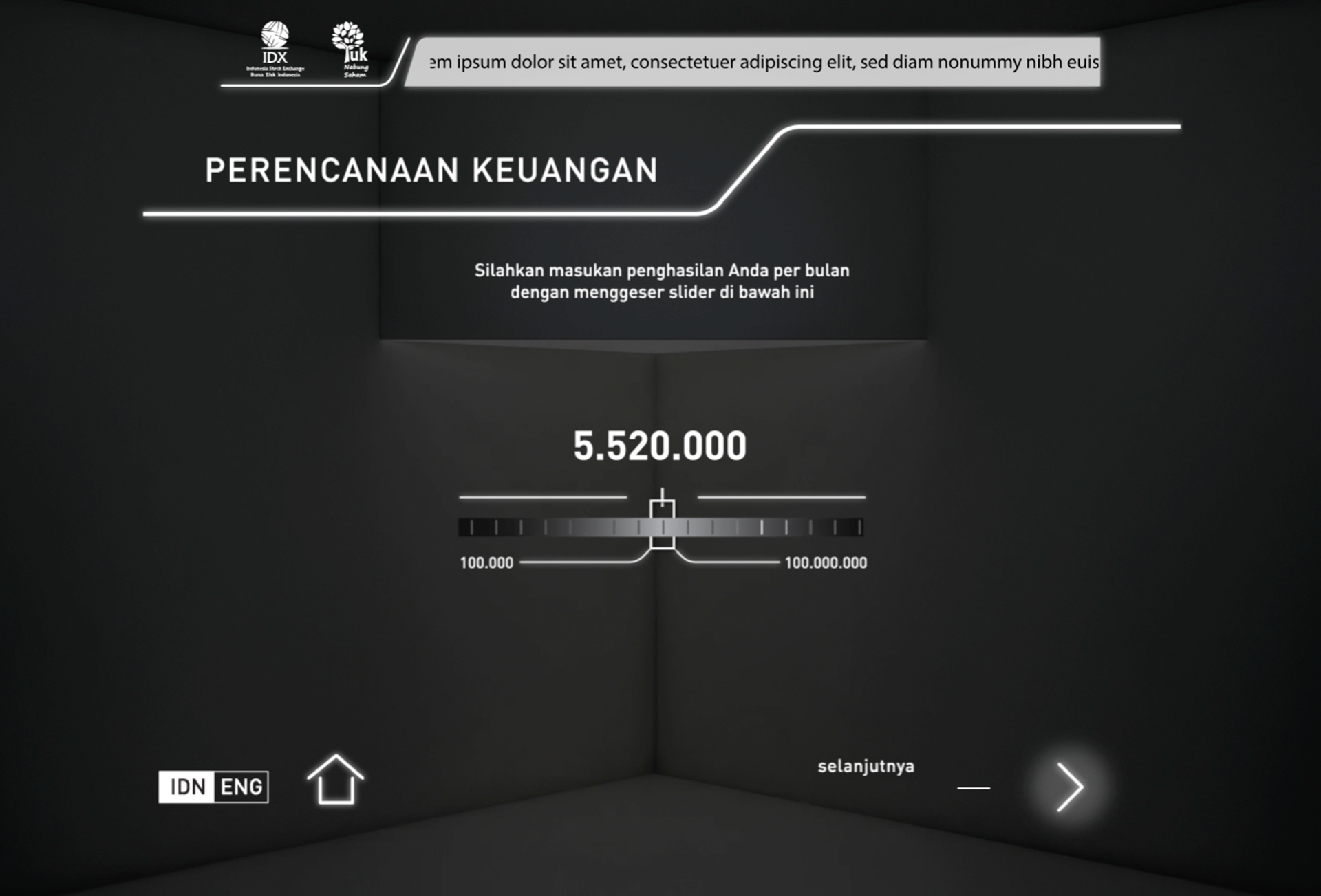 Galeri Yuk Nabung Saham — UI Flow Detail 4 4/9